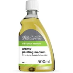 W&N ARTISTS OIL ADDITIVE 500ML BTL PAINTING MEDIUM V1