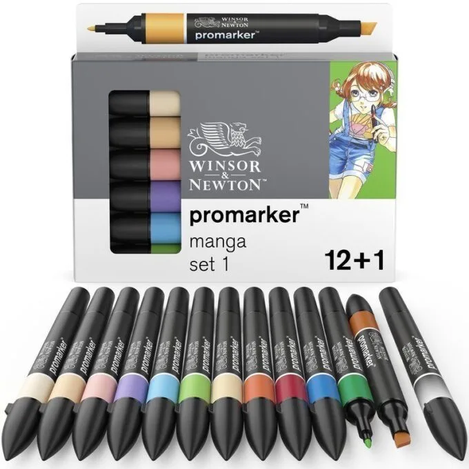 W&N PROMARKER 12+1 MANGA EXPANSION 1 — image 1