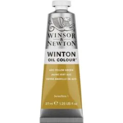 W&N WINTON OIL COLOUR 37ML TBE AZO YELLOW GREEN