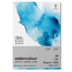 W&N WATERCOLOUR PAD COLD 300 A3 12S