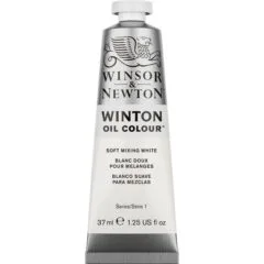 W&N WINTON OIL COLOUR 37ML TBE SOFT MIX WHITE ROW
