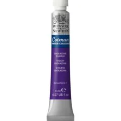 W&N COTMAN WATERCOLOUR 8ML TBE DIOXAZINE VIOLET ROW