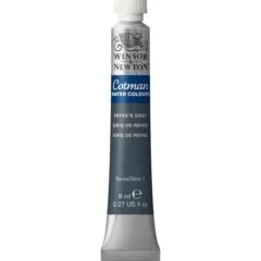 W&N COTMAN WATERCOLOUR 8ML TBE PAYNE S GRAY ROW