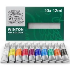 W&N WINTON OIL COLOUR 10X12ML ACCESS SET ROW