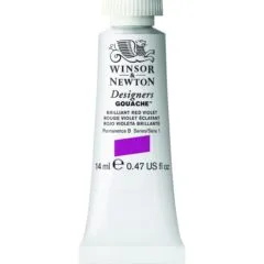 W&N DESIGNERS GOUACHE 14ML TBE BRILLIANT RED VIOLET ROW