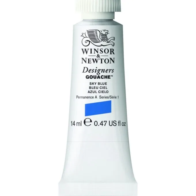 W&N DESIGNERS GOUACHE 14ML TBE SKY BLUE ROW — image 1
