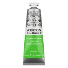 W&N WINTON OIL COLOUR 37ML TBE FLUO GREEN