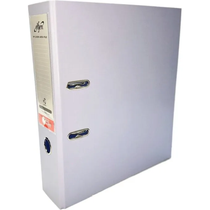 ELFEN FILE PLASTIC SUPER STRONG A4 75MM DUSTY BLUE 5291 — image 1