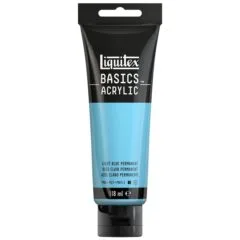 LQX BASICS ACRYLIC COLOUR 118ML BLUE LIGHT PERMANENT ROW