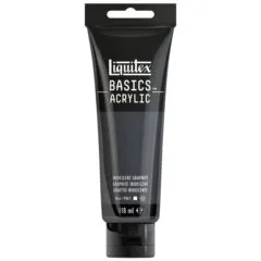 LQX BASICS ACRYLIC COLOUR 118ML IRIDESCENT GRAPHITE ROW