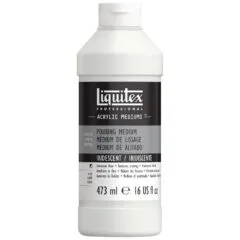LQX ACRYLIC ADDITIVE 473ML BTL IRIDESCENT POURING MEDIUM ROW