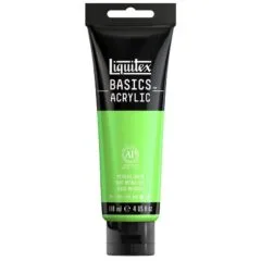 LQX BASICS ACRYLIC COLOUR 118ML METALLIC GREEN