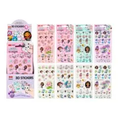 GABBY 3D CRYSTAL STICKER ASSORTED DESIGNS