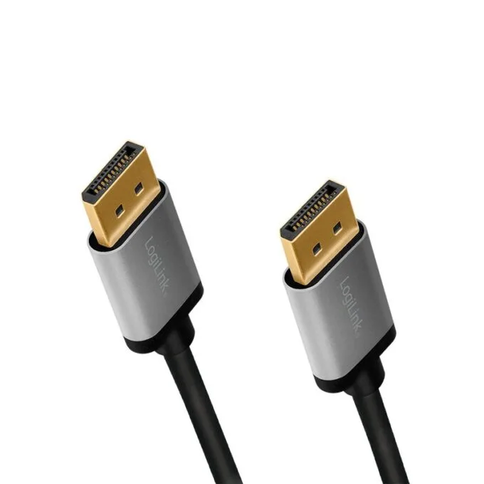 LogiLink DisplayPort 1.2 M/M 2.0m black and grey — image 3