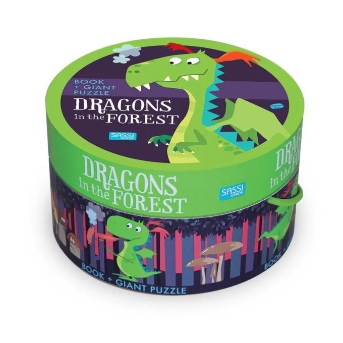 ROUND BOXES - DRAGONS IN THE FOREST — image 1