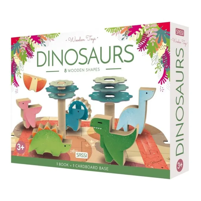 WOODEN TOYS - DINOSAURS — image 1