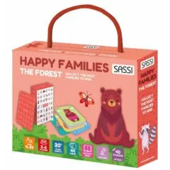 EDUCATIONAL CARD GAMES - HAPPY FAMILIES - THE FOREST