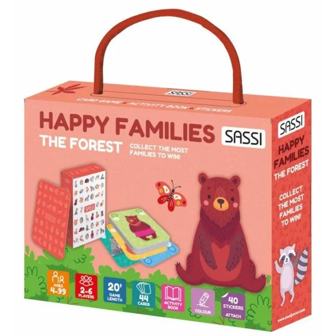 EDUCATIONAL CARD GAMES - HAPPY FAMILIES - THE FOREST — image 1