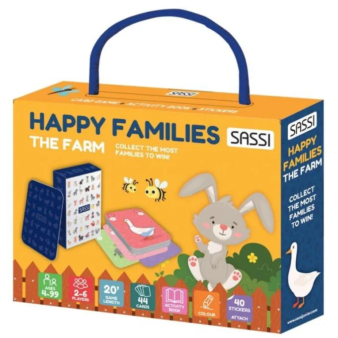 EDUCATIONAL CARD GAMES - HAPPY FAMILIES - THE FARM — image 1