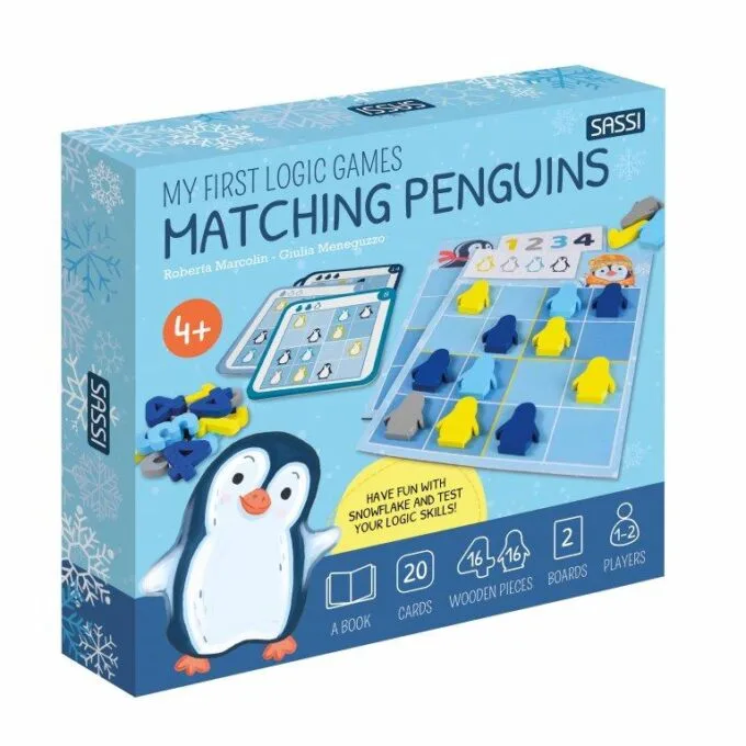 MY FIRST BOARD GAMES - MATCHING PENGUINS — image 1