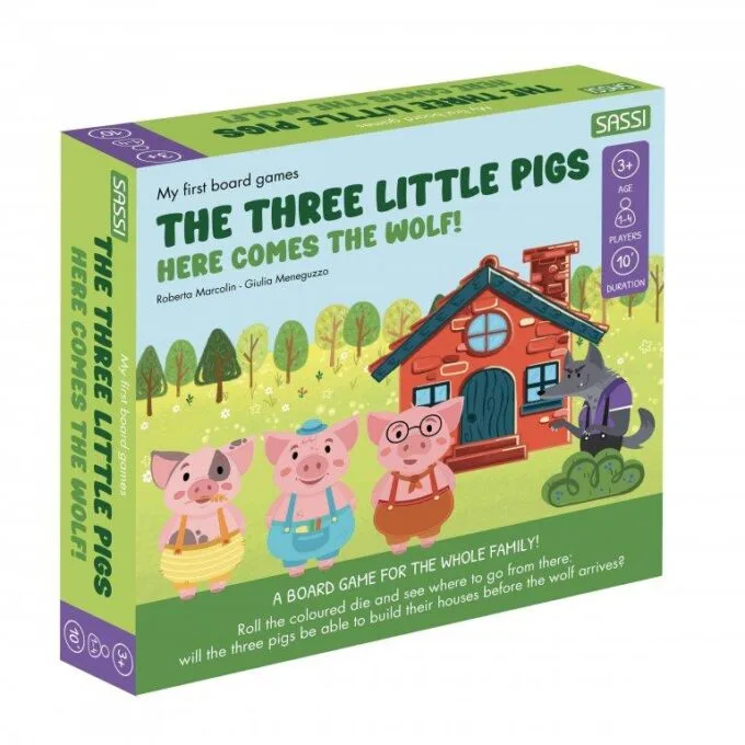 MY FIRST BOARD GAMES - THE THREE LITTLE PIGS — image 1