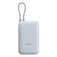 Xiaomi 10000 mAh z wbudowanym kablem niebieski