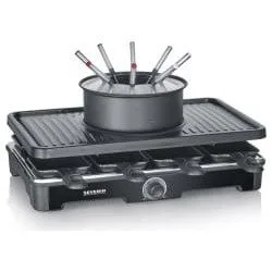 Severin RG 2347 Raclette 2w1 black — image 1