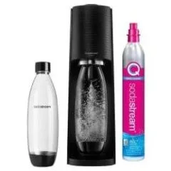 SodaStream Terra black 2 bottles