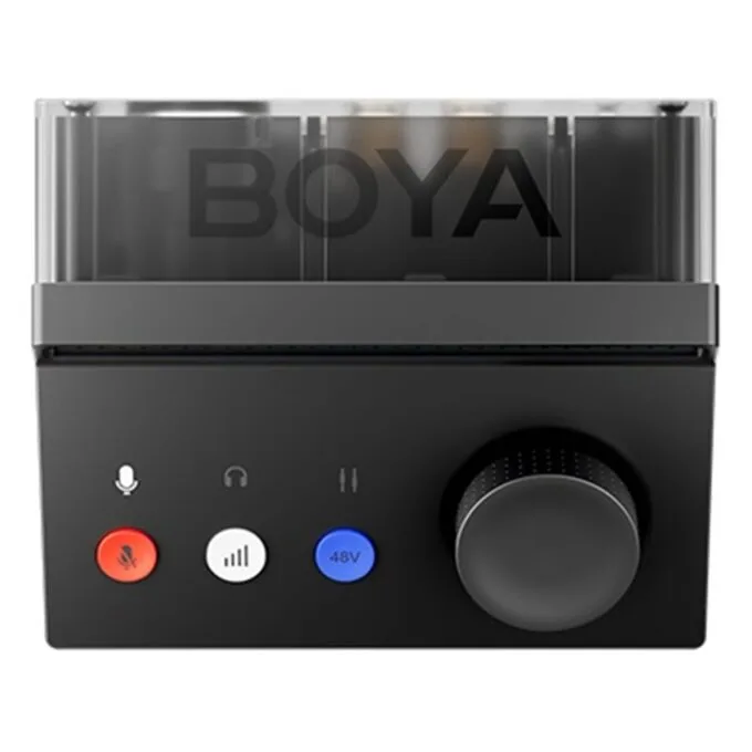BOYA Caster X1 - Podcast Mic Mixer - 24bit 192kHz, 70dB gain, One-Click Auto Gain, Auto Vol Levels — image 3
