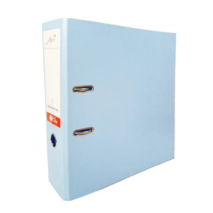 ELFEN FILE PLASTIC SUPER STRONG A4 75MM BABY BLUE — image 1