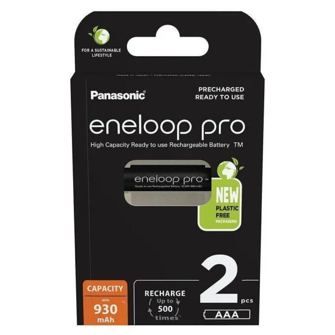 Panasonic Eneloop PRO AAA 930mAh 2 pcs — image 1