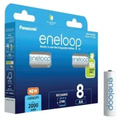 Panasonic Eneloop AA 2000mAh 8 pcs