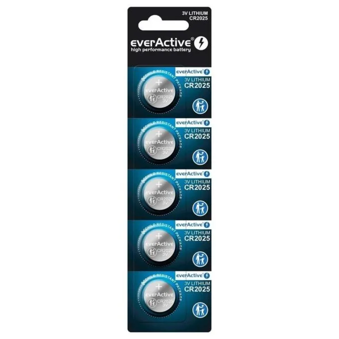 EverActive CR2025 5 pieces — image 1