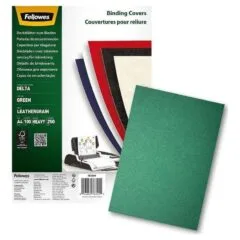 Fellowes Covers Delta A4 green 100 pcs (FSC)