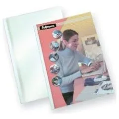 Fellowes thermobin covers. Standing 3mm 100 pcs.