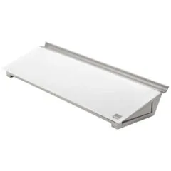 Nobo glass drywall plate for desk, horizontal, 458 x 154 mm