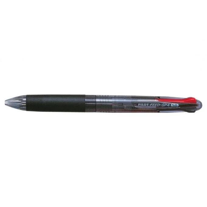 PILOT 4 CLR PEN FEED GP4 BLACK — image 1