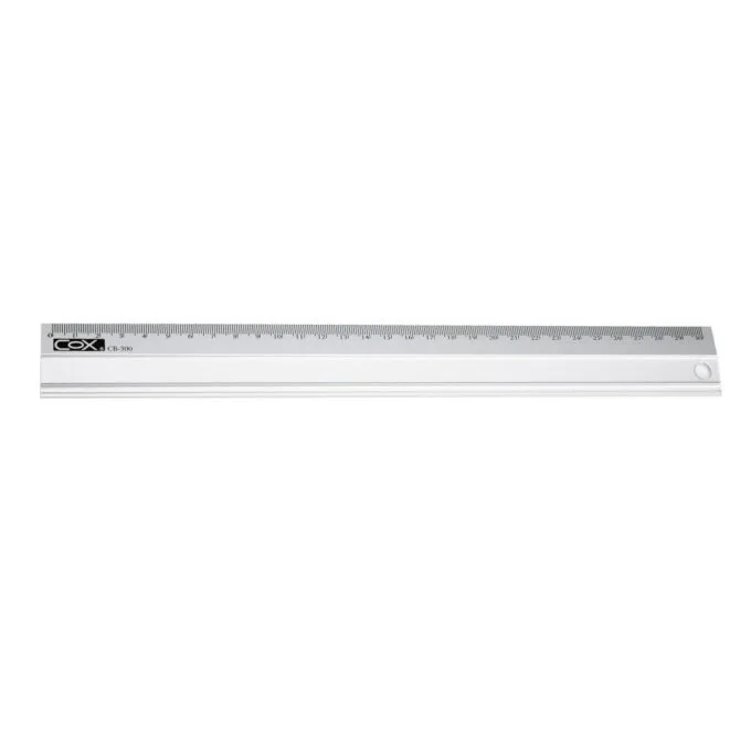 COX 30 CM ALUMINIUM RULER — image 1