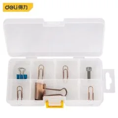 DELI STORAGE BOX 138X70X30MM WHITE