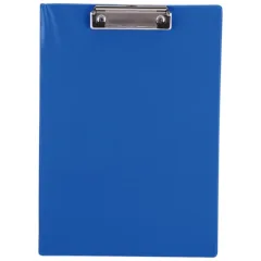 DELI PP CLIPBOARD A4 VERTICAL BLUE