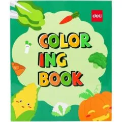 DELI COLOURING BOOK ASSORTED 210X297MM 8 SHEETS