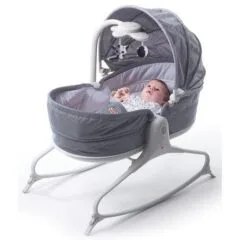 Tiny Love multi-purpose lounger-bull chair 3w1 with pay phone - grey