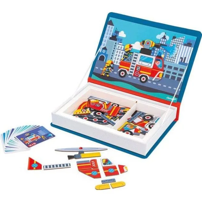 Janod Magnetibook Fire Department — image 3