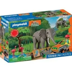 Playmobil Animals & Friends 72068 Elephant with maintainer