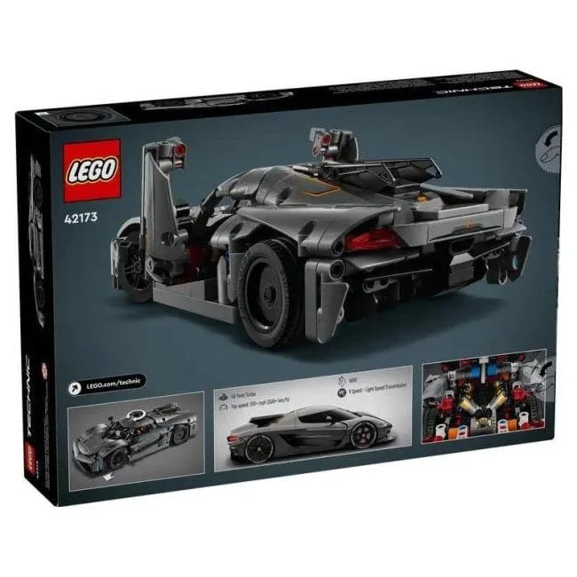 LEGO Technic 42173 Grey hypercar Koenigsegg Jesko Absolut — image 2