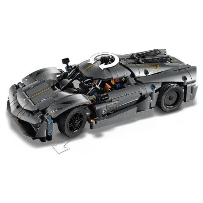 LEGO Technic 42173 Grey hypercar Koenigsegg Jesko Absolut — image 3