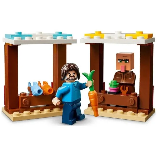 LEGO Minecraft 21273 Ghasta Balloon Attack on the Village — image 5