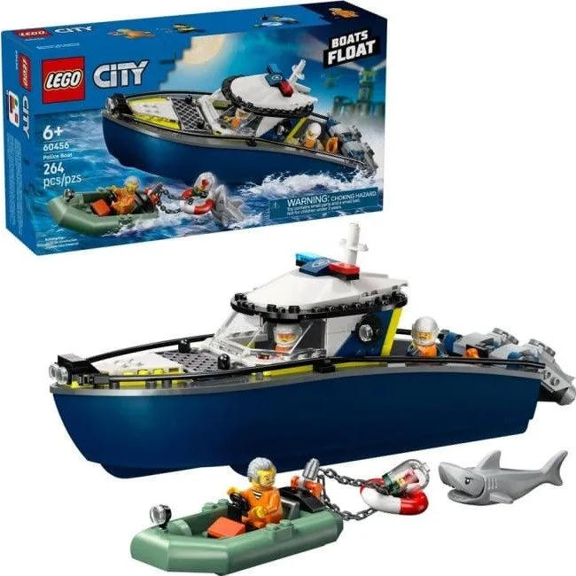 LEGO City 60456 Pursuit of Police Boat — image 1
