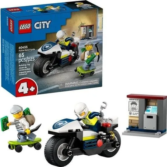 LEGO City 60455 Racing on the Police Motorcycle — image 1