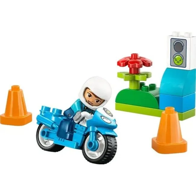 LEGO Duplo Town 10471 Blue police motorcycle — image 2